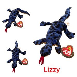 Lizzy Ty Retired Rare Original Beanie Baby